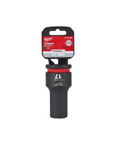 MLW49-66-6393 image(1) - Milwaukee Tool SHOCKWAVE Impact Duty  3/4"Drive 17MM Deep 6 Point Socket