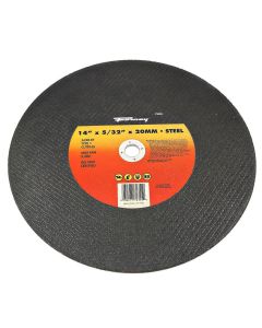 Forney Industries Cutting Wheel, Metal, Type 1, 14 in x 5/32 in x 20 mm