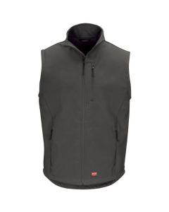 VFIVP62CH-RG-4XL image(0) - Workwear Outfitters Soft Shell Vest -Charcoal-4XL