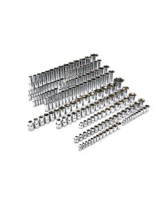 KDT89073 image(1) - Gearwrench 163PC 6PT SAE/MM CHROME SKT SET STD