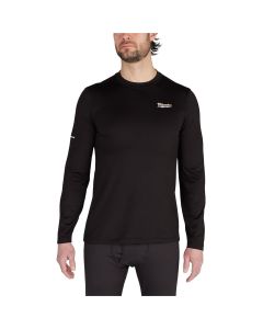 MLW403B-M image(0) - Milwaukee Tool Base Layer Top - Black M