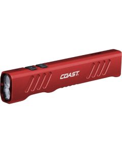 COS31103 image(0) - COAST Products Slayer Pro 1150 Lumens Rechargeable LED BeamSaver USB-C  Flashlight, Red