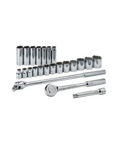 SKT4123 image(0) - TOOL SET 1/2IN. DRIVE 23PC SAE 6&12 POINT W/RATCH