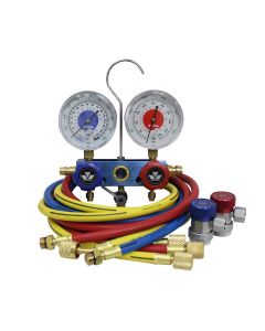 Mastercool R134A TWO-WAY ALUMININUM MANIFOLD GAUGE SET