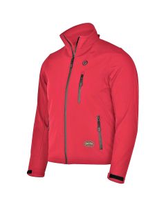 SRWV1210290U-L image(0) - Pioneer Pioneer - Heated Softshell Jacket - Red - Size Large