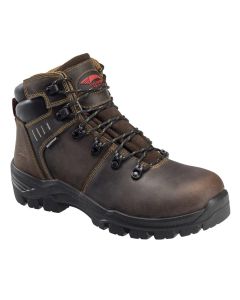 Avenger Work Boots Foundation Series - Men's Boots - Carbon Nano-Fiber Toe - IC|EH|SR|PR - Brown/Black - Size: 14W