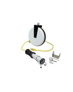 General Manufacturing STUBBY II WITH END LIGHT LED 40' REEL 1000 LUMEN BLACK HANDLE