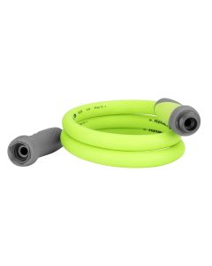 LEGHFZG505YWS image(0) - Flexzilla Flexzilla&reg; SwivelGrip&reg; Garden Lead-in Hose, 5/8" x 5', 3/4" - 11 1/2 GHT Fittings