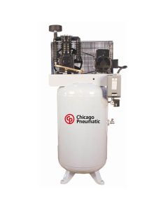 Chicago Pneumatic 7.5 HP 3 Phase 80 Gal Vertical Tank