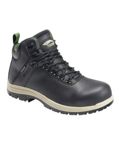Avenger Work Boots - Breaker Series - Men's High-Top Boots - Composite Toe - IC|EH|SR|PR - Black/Tan/Green - Size: 11W