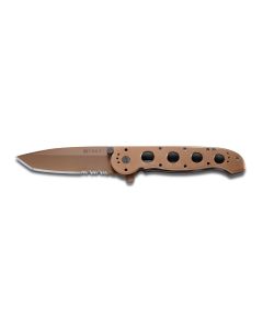 CRKM16-14D image(0) - M16-14 Desert Tanto Copper with Triple Point