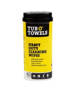 FDPTW40 image(0) - Tub O' Towels Heavy Duty Cleaning Wipes, 40 count