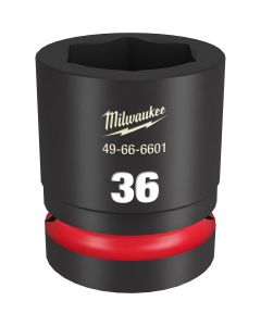 MLW49-66-6601 image(0) - Milwaukee Tool SHOCKWAVE Impact Duty 1"Drive 36MM Standard 6 Point Socket