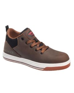 Avenger Work Boots Avenger Work Boots - Swarm Series - Men's Mid Top Casual Boot - Aluminum Toe - AT | SD | SR - Brown - Size: 15W