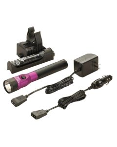 STL75648 image(0) - Streamlight Stinger LED Bright Rechargeable Handheld Flashlight - Purple