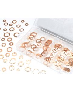 WLMW5217 image(1) - Wilmar Corp. / Performance Tool 110 PC COPPER WASHER HARDWARE KIT