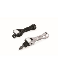 TIT11332 image(0) - Titan 2 pc. Nano Swivel Ratchet & Bit Driver Set