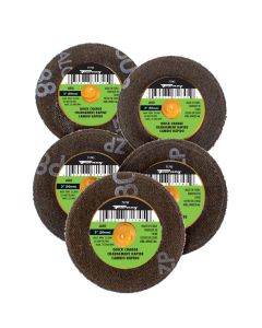 FOR71602 image(0) - Quick Change Sanding Disc, 80 Grit, 2 in (5-pack of Forney 71745)