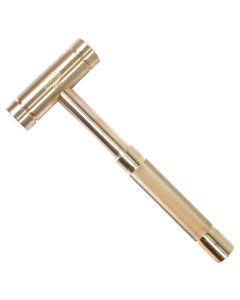 KTI71783 image(0) - K Tool International HAMMER BRASS 48OZ. 1-1/4IN. HEAD DIAMETER