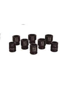 IRTSK6H8N image(0) - Ingersoll Rand 3/4" Drive Hex SAE Universal Impact Socket Set, 8-Piece