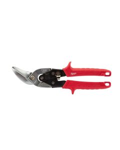 MLW48-22-4512 image(0) - Milwaukee Tool LEFT CUTTING OFFSET AVIATION FORGED BLADE SNIPS, UP-TO 22-GAUGE
