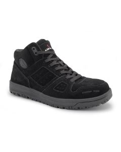 FSIAW6350-11.5W image(0) - Airwalk AIRWALK - MONGO MID Series - Men's Mid Top Shoe - CT|EH|SR - Black/Black - Size: 11.5W