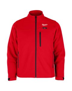 MLWM100R-21M image(1) - Milwaukee Tool M12 Heated TOUGHSHELL Jacket Kit, Red, Medium