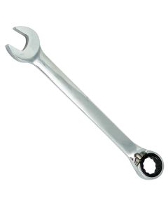 KTI45918 image(0) - K Tool International Wrench SAE Ratcheting Reversible 9/16