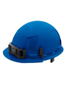 MLW48-73-1124 image(3) - Milwaukee Tool BOLT Blue Front Brim Hard Hat w/6pt Ratcheting Suspension (USA) - Type 1, Class E