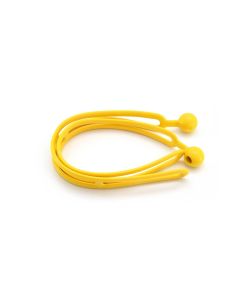 Rapid Tie 16" Non Marring Adjustable Extendable Strap, Patented, Made in USA - 2 Pack - Yellow
