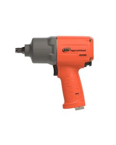 IRT2235TIMAX-O image(0) - Ingersoll Rand 1/2 Inch Air Impact Wrench, 1350 ft-lb Torque, Titanium Hammercase, Friction Ring Retainer, Pistol, Orange