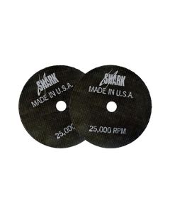 Shark Industries CUT-OFF WHEELS,4x1/16x7/8,10pk