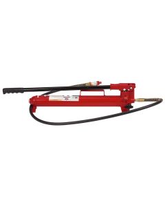 INT8192 image(0) - American Forge & Foundry AFF - Hand Pump - Hydraulic - 2 Speed Quick Pump - 10,000 PSI - Output Per Stroke: 0.381 CU IN - Oil Capacity (ml): 800 - Oil Output Thread: 1/4" 18NPTF - Optimal Force (Lbs.): 143.88  148.37