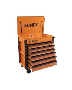 SUN8057XTOR image(0) - Sunex Premium Full-Drawer Service Cart, Ora