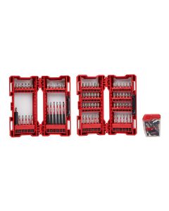 MLW48-32-4088 image(0) - Milwaukee Tool 99PC SHOCKWAVE Impact Duty Alloy Steel Driver Bit Set
