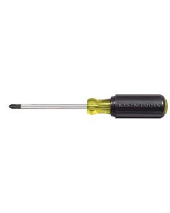 Klein Tools Screwdriver cushion-grip Round-Shank Phillips #2 4"x8-5/16"