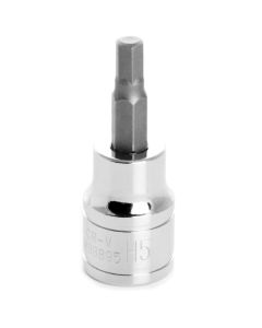 WLMW38895 image(0) - Wilmar Corp. / Performance Tool 3/8'' Dr Hex Bit Socket 5mm