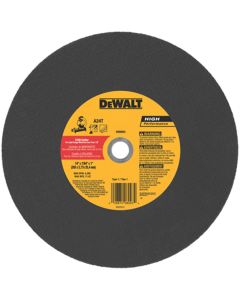 DWTDW8003 image(0) - DeWalt 14"x1" Stud Chop Saw Whl (Lt)