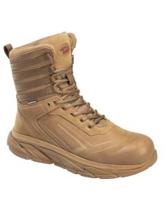 FSIA262-14M image(0) - Avenger Work Boots K4 Series - Men's High Top 8" Tactical Shoe - Aluminum Toe - AT |EH |SR - Coyote - Size: 14M