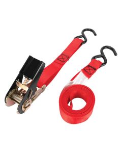 WLMW1870 image(1) - Performance Tool 4pk 1" x 10' Tie Down Straps