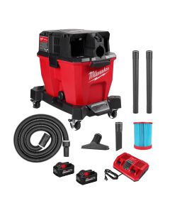 MLW0920-22HD image(0) - Milwaukee Tool M18 FUEL 9 Gallon Dual-Battery Wet/Dry Vacuum Kit