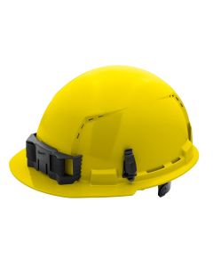 MLW48-73-1222 image(0) - Milwaukee Tool BOLT Yellow Front Brim Vented Hard Hat w/6pt Ratcheting Suspension (USA) - Type 1, Class C