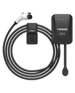 TOPEC001 image(0) - Topdon PulseQ AC Home EV Charger 16FT - 40A Level 2 EV Charger w/16FT Cable J1772 Plug, RFID Mode
