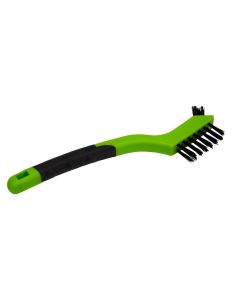 Scratch Brush with Plastic Handle, Nylon, 3 x 7 Rows