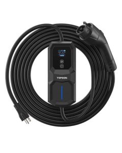 TOPPQACPORT16 image(0) - Topdon PulseQ AC Portable 16A - AC Level 2 Portable EV Charger, 16A, 3.7KW, NEMA 5-15P Plug