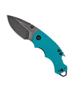 KER8700TEALBW image(0) - Kershaw SHUFFLE BLACKWASH FINISH KNIFE, TEAL