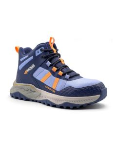 FSIA8813-6.5B image(0) - AVENGER Work Boots Aero Trail Mid - Women's - CT|EH|SR|SF|WP - Light Blue / Grey - Size: 6.5 - B - (Medium)