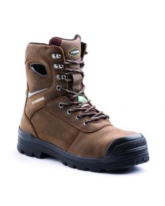 Workwear Outfitters Terra Pilot 8" Comp. Toe WP Work Boot, Size 8W