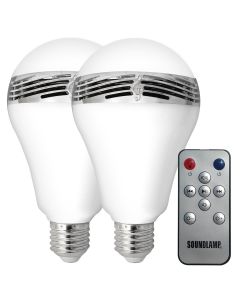 SONBML-F02 image(0) - LED Light Bulb with Bluetooth Speaker (2-Pack)