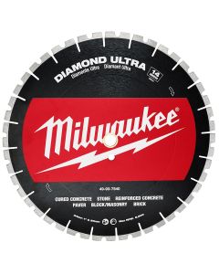 MLW49-93-7540 image(0) - Milwaukee Tool 14" Diamond Ultra Segmented Turbo, General Purpose Diamond Blade